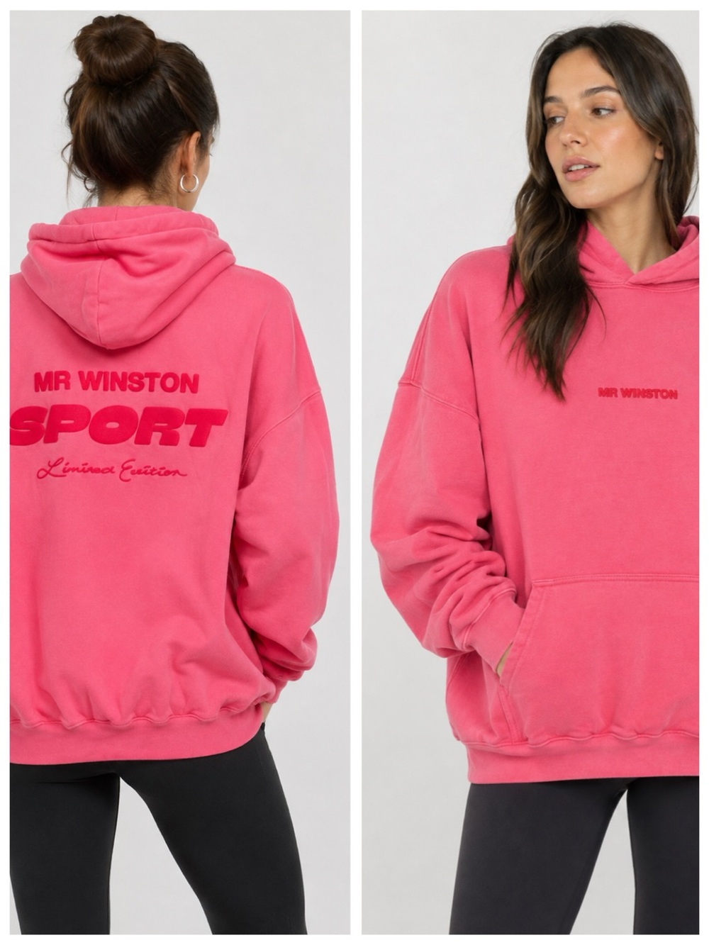 MR. WINSTON Sport Hoodie Sweatshirt, sz. M